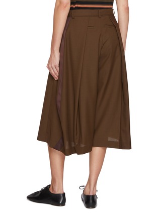 背面 - 点击放大 - SACAI - 褶裥阔腿八分裤