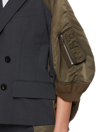  - SACAI - 撞色拼接夹克