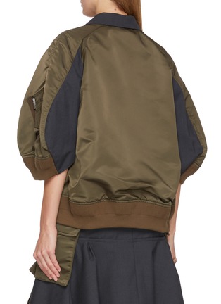 背面 - 点击放大 - SACAI - 撞色拼接夹克