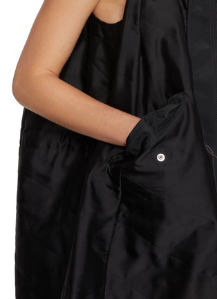  - SACAI - 连帽抽绳饰背心