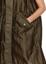  - SACAI - Hooded Quilted Satin Tent Vest