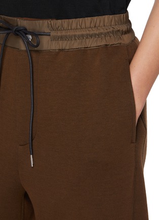  - SACAI - 系带拼接休闲长裤