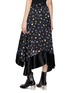 背面 - 点击放大 - SACAI - Asymmetric Hem Ditsy Floral Maxi Skirt