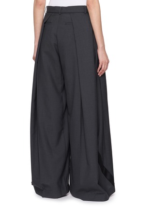 背面 - 点击放大 - SACAI - 褶裥阔腿长裤