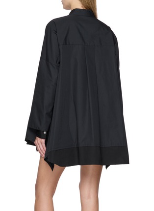 背面 - 点击放大 - SACAI - Layered Tent Shirt Dress