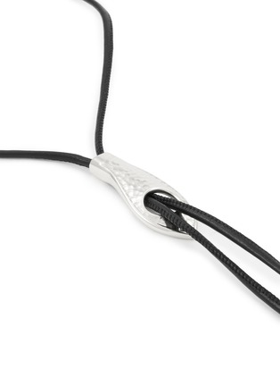细节 - 点击放大 - LEMAIRE - Snake Leather Bolo Tie