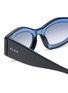 细节 - 点击放大 - ALAÏA - Recycled Acetate Geometric Sunglasses