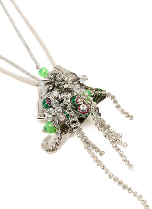 细节 - 点击放大 - DRIES VAN NOTEN - Embellished Pendant Necklace