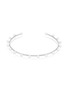 首图 - 点击放大 - BIJOU DE M - 18K White Gold Plated Sterling Silver Freshwater Pearl Choker — Size L