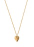 首图 - 点击放大 - BIJOU DE M - Play-Doh Heart 18K Gold Plated Brass Necklace