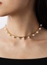 细节 - 点击放大 - BIJOU DE M - 18K Gold Plated Sterling Silver Freshwater Pearl Choker — Size L
