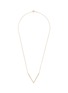 细节 - 点击放大 - BIJOU DE M - V 18K Gold Diamond Necklace