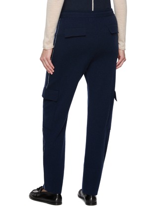 背面 - 点击放大 - CUDDLEUP - Cargo Pocket Knit Ankle Cashere Pants