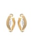首图 - 点击放大 - NIKOS KOULIS - Feelings 18K Yellow White Gold Diamond Earrings