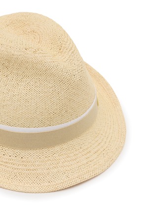 细节 - 点击放大 - MAISON MICHEL - Hans Up Woven Straw Hat
