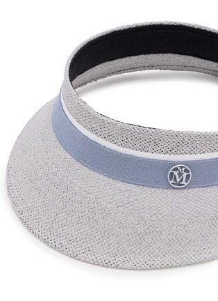 细节 - 点击放大 - MAISON MICHEL - PENNY 编织遮阳帽