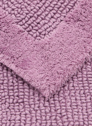 细节 –点击放大 - ABYSS & HABIDECOR - Super Pile Reversible Bath Mat — Orchid