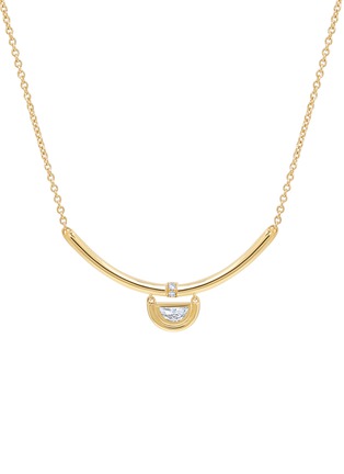 首图 - 点击放大 - STATE PROPERTY - Sophia 18K Gold Diamond Bar Necklace