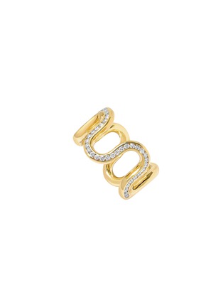 首图 - 点击放大 - STATE PROPERTY - Edessa 18K Gold Pavé Diamond Ring — US 6.5