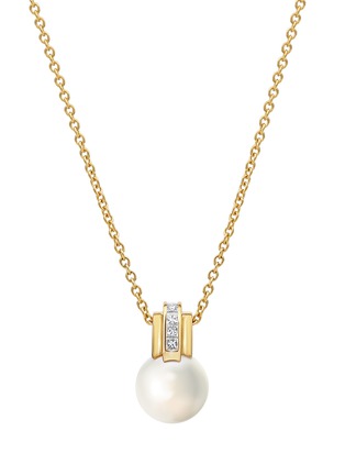 首图 - 点击放大 - STATE PROPERTY - Raisina 18K Gold Diamond Pearl Pendant Necklace