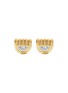 首图 - 点击放大 - STATE PROPERTY - Marmara 18K Gold Half-Moon Diamond Earrings