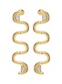 首图 - 点击放大 - STATE PROPERTY - Edessa 18K Gold Half-Moon Diamond Earrings