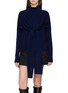 首图 - 点击放大 - DREYDEN - Scarf Tie Wool Cashmere Knit Sweater