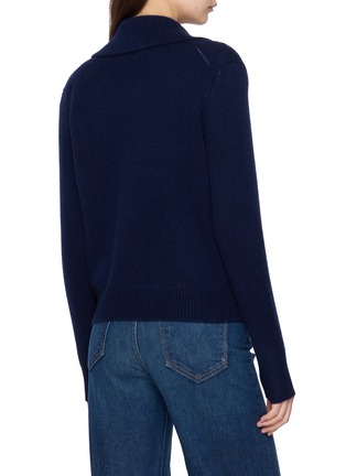 背面 - 点击放大 - DREYDEN - Collared Button Down Cashmere Knit Cardigan