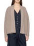 首图 - 点击放大 - DREYDEN - Turn Collar Wool Cashmere Knit Cardigan