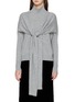 首图 - 点击放大 - DREYDEN - Scarf Tie Wool Cashmere Knit Sweater
