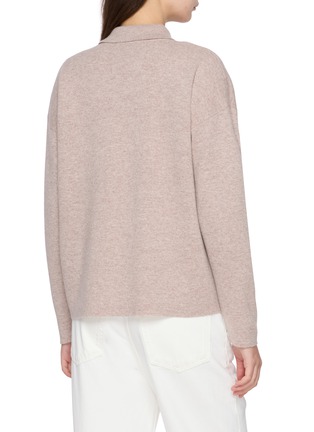 背面 - 点击放大 - DREYDEN - Cashmere Cotton Knit Shirt