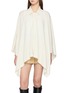 首图 - 点击放大 - DREYDEN - Polo Neck Wool Cashmere Knit Poncho