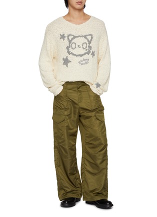 细节 - 点击放大 - GOODBAI - GOODEES 机器小猫五角星毛衣