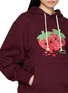  - GOODBAI - Strawberry Print Cotton Hoodie