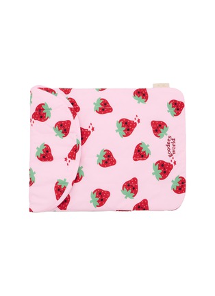细节 - 点击放大 - GOODBAI - Strawberry Printed Laptop Bag