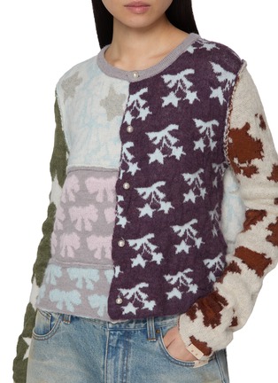  - GOODBAI - GOODEES 拼接五角星蝴蝶结毛衣