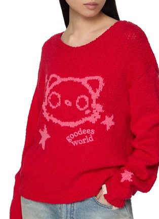  - GOODBAI - GOODEES 机器小猫五角星毛衣