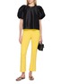 模特儿示范图 - 点击放大 - HIGH SPORT - Tonal Stripe Kick Pants