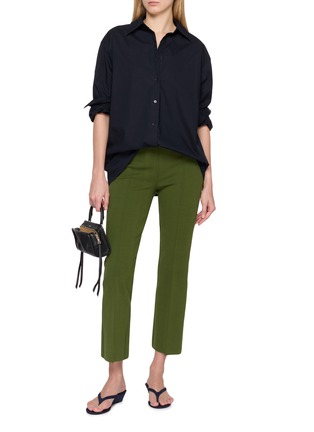 模特儿示范图 - 点击放大 - HIGH SPORT - Tonal Stripe Kick Pants