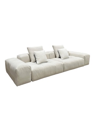细节 –点击放大 - SABA ITALIA - Pixel L Shape Modular Sofa With Pillows