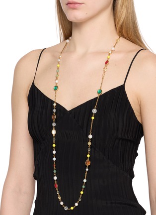 模特儿示范图 - 点击放大 - GOOSSENS - BOHÈME 串珠饰长项链