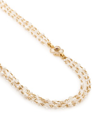 细节 - 点击放大 - GOOSSENS - TRÈFLE 四叶草项链