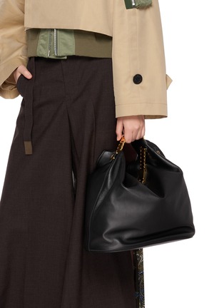 正面 -点击放大 - SACAI - Large Watch Belt Leather Dry Bag