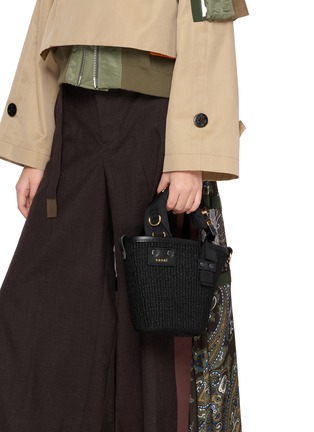 正面 -点击放大 - SACAI - Hybrid Marche Micro Crossbody Bag