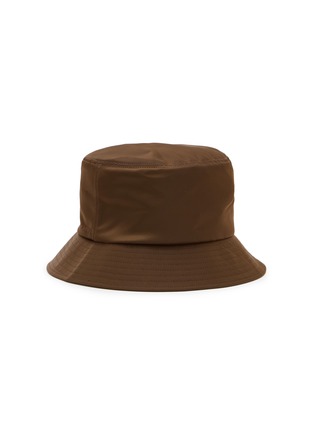 模特儿示范图 - 点击放大 - SACAI - Single Brim Pocket Nylon Bucket Hat