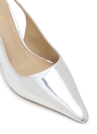 细节 - 点击放大 - SAM EDELMAN - Bianka 60 Leather Slingback Pumps