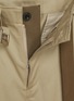 - SACAI - Curved Leg Belted Cotton Chino Pants