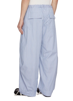 背面 - 点击放大 - SACAI - Striped Elasticated Drawstring Waist Pants