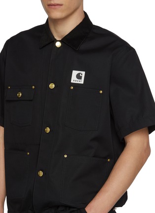  - SACAI - X CARHARTT WIP 灯芯绒领衬衫