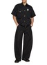 模特儿示范图 - 点击放大 - SACAI - X Carhartt WIP Curved Leg Belted Cotton Duck Pants